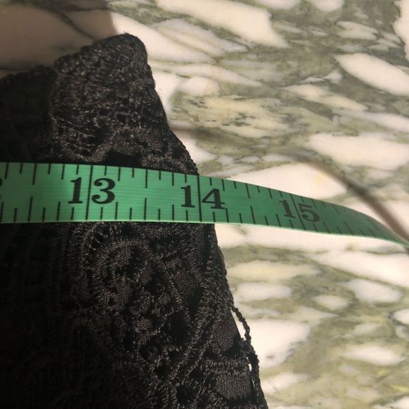 Panhandle Black Lace MIDI Skirt - Picture 5 of 6